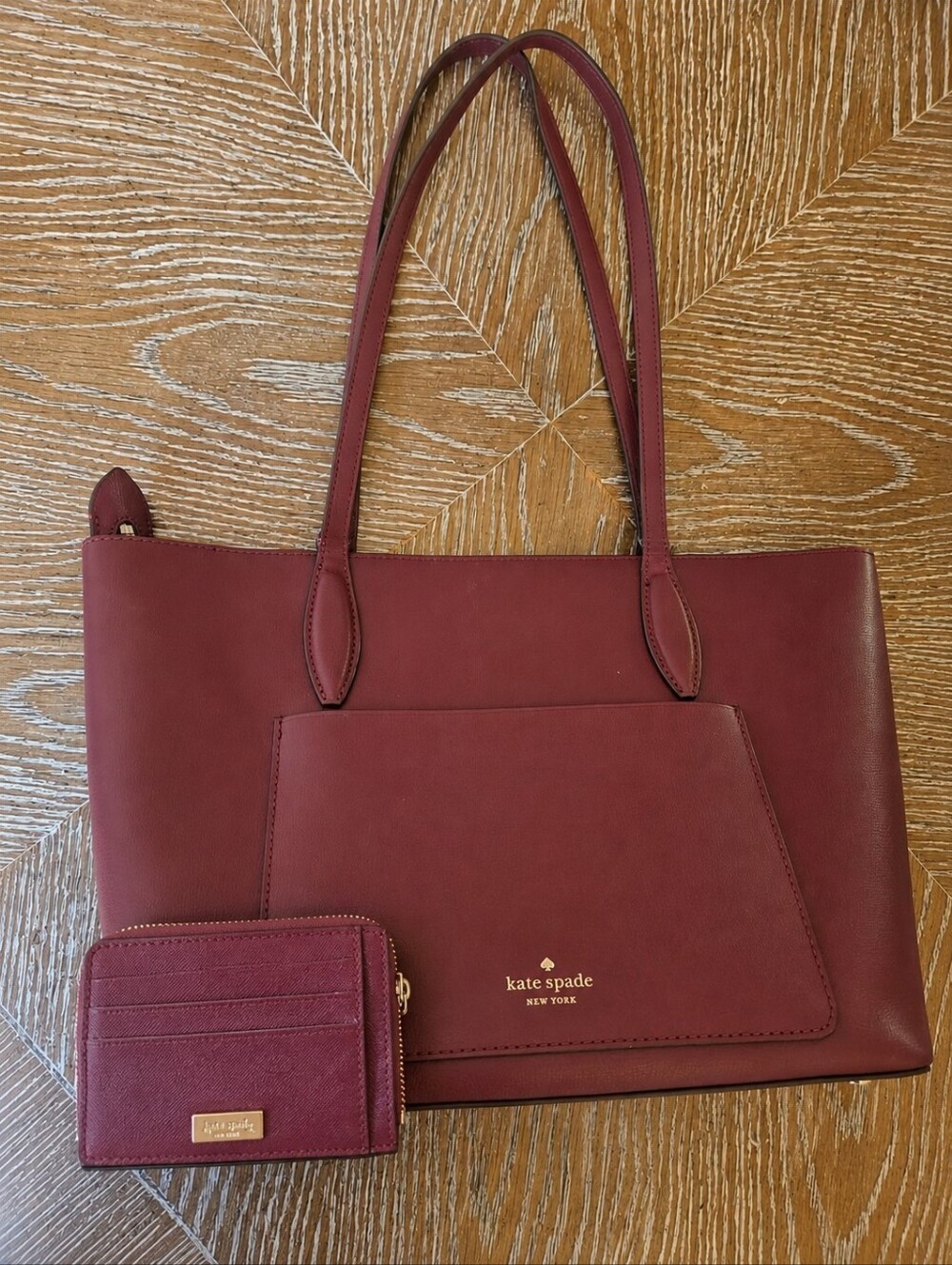 Kate Spade Adel Tote And Card Holder